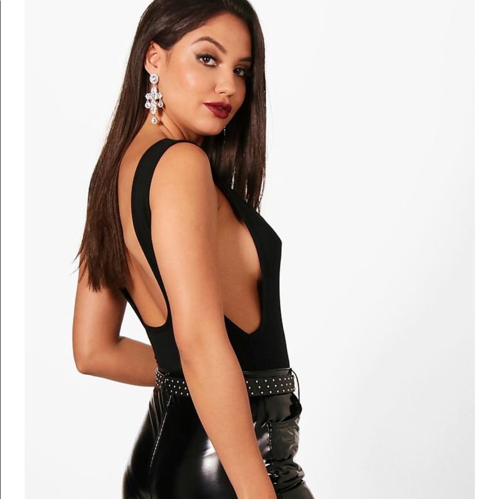 Side scoop body suit - Picture 2 of 7